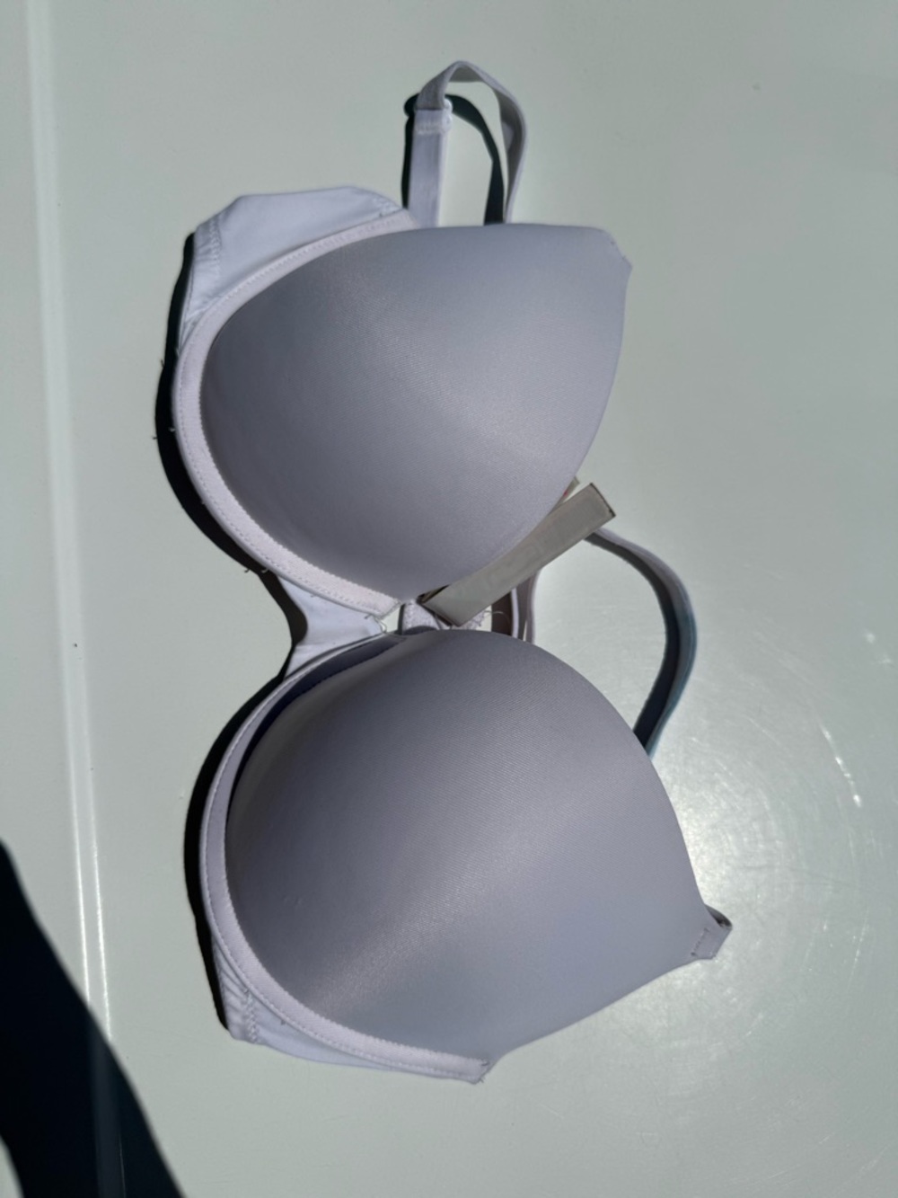 PINK Victoria's Secret white push-up  T-Shirt Bra